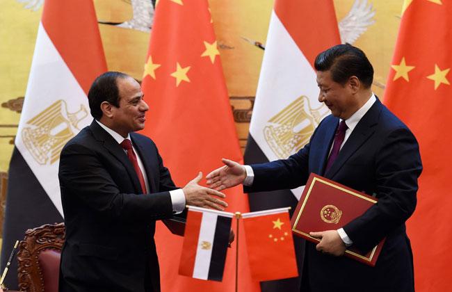 الرئيسان المصري والصيني يؤكدان ضرورة التوصل إلى تسوية عادلة للقضية الفلسطينية