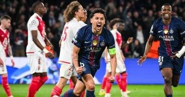 باريس سان جيرمان يتأهل إلى ثمن نهائى دورى أبطال أوروبا على حساب موناكو