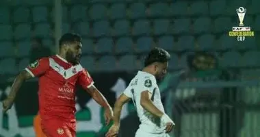 المصرى يتعادل أمام شباب بلوزداد بهدف لمثله فى ذهاب دور الثمانية للكونفدرالية