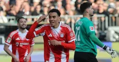 بايرن ميونخ يكتسح سانت باولي بسداسية ويصل لأفضل موسم تهديفي..