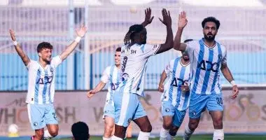 بيراميدز يهزم إنبى 3 - 2 ويتساوى مع الزمالك فى النقاط