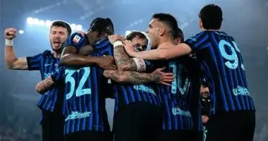 إنتر ميلان يحقق الثنائية المحلية بالفوز على لاتسيو فى نهائى كأس إيطاليا
