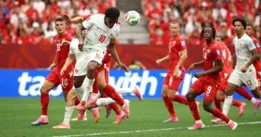 سويسرا تهزم كندا 2 - 1 وتتأهلان إلى دور الـ 32 بكأس العالم..