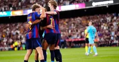 برشلونة ضد أتلتيك بيلباو.. البارسا يحسم القمة بثنائية في الدوري الإسباني