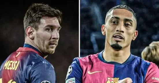 رافينيا يتفوق على ميسي ويطارد رونالدو بعد 7 مباريات في الدوري الإسباني