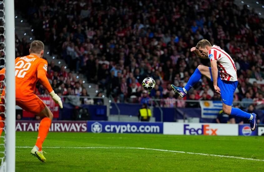 أتلتيكو مدريد يجتاز الملحق المؤهل لدوري الأبطال بفوزه على كلوب بروج البلجيكي