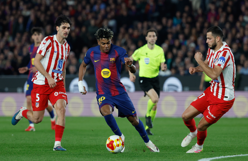 "ريمونتادا" لم تكتمل.. برشلونة يودع كأس ملك إسبانيا على يد أتلتيكو مدريد