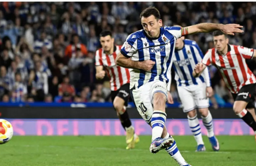 ريال سوسييداد يتخطى بلباو ويضرب موعدا مع أتلتيكو مدريد في نهائي كأس إسبانيا