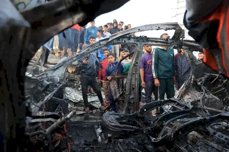 بالاسماء : 4 شهداء في غارة إسرائيلية بغزة