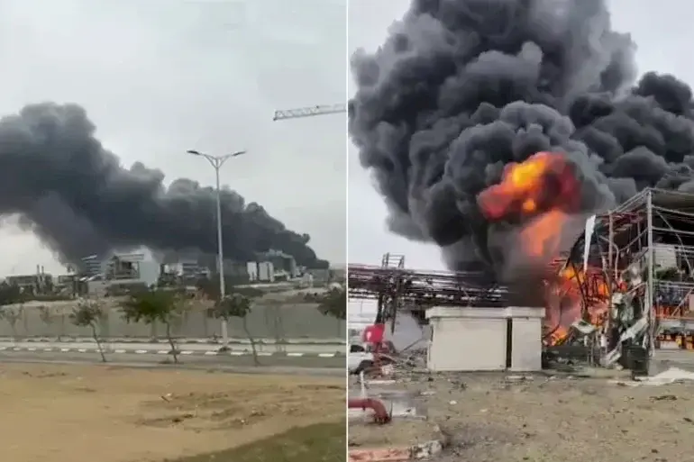 الاحتلال يُعلن تسرّب مواد خطرة من داخل مصنع كيماويات أصابه صاروخ إيراني