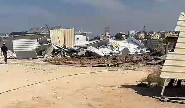 الاحتلال يهدم منازل ومنشآت زراعية في رهط