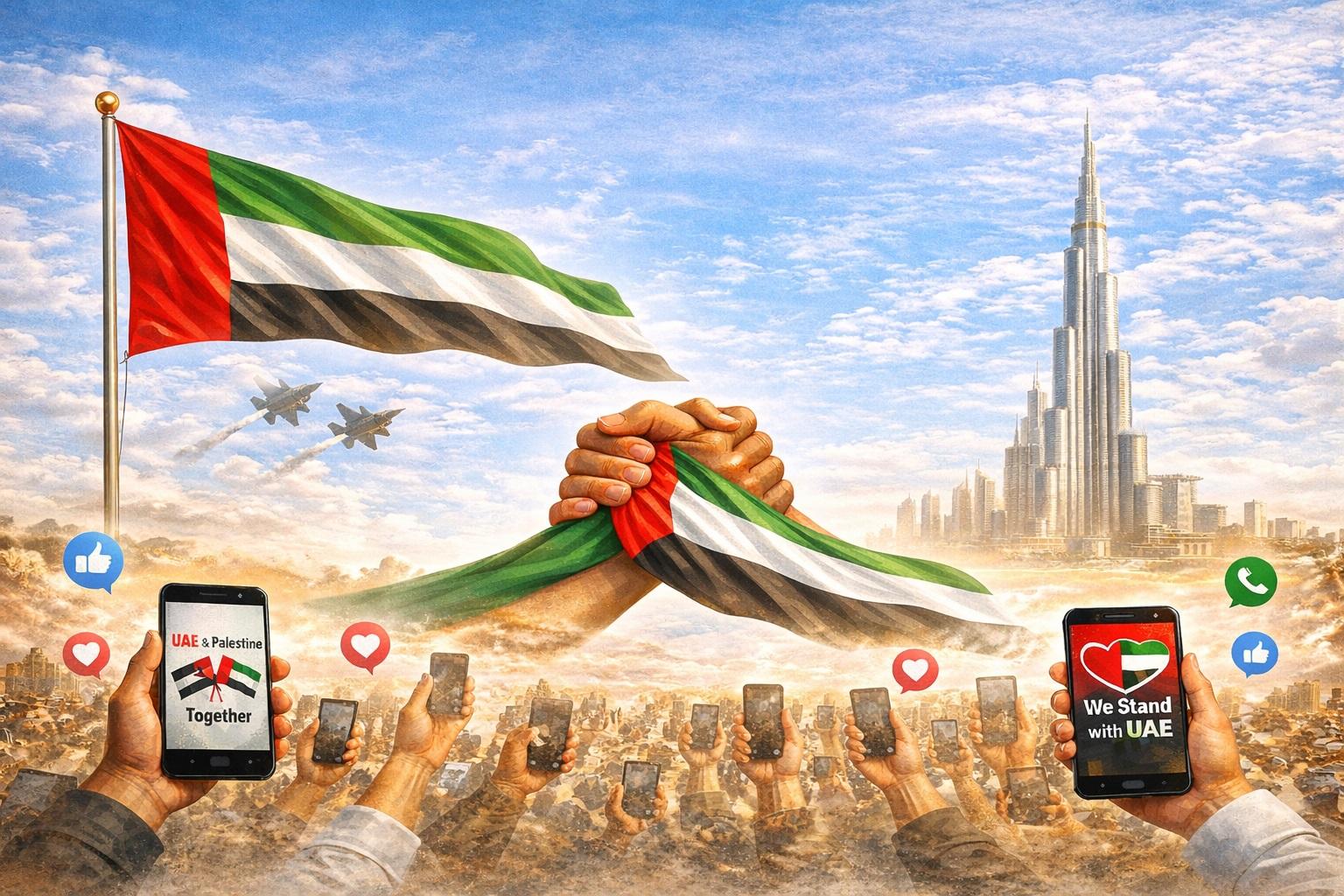 شاهد: فلسطينيون يطلقون حملة إلكترونية واسعة دعمًا للإمارات ورفضاً لأي عدوان يستهدف أمنها