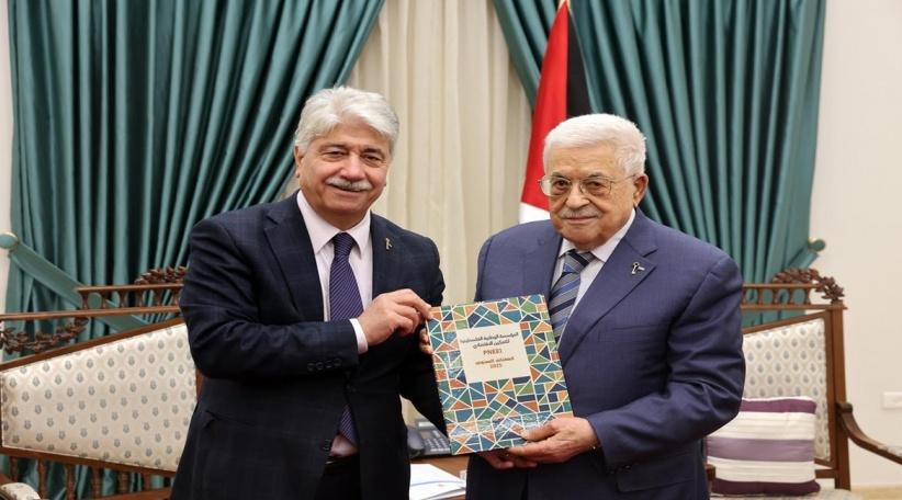 الرئيس يتسلم التقرير السنوي للمؤسسة الوطنية الفلسطينية للتمكين الاقتصادي