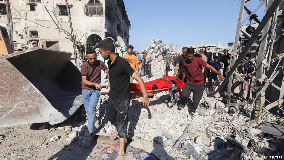 إصابات جرّاء قصف إسرائيلي لخيام النازحين في غزة