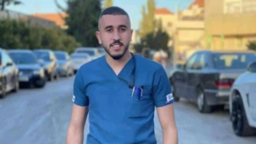 إصابة الممرض محمد المطور برصاص مستوطنين في الخليل