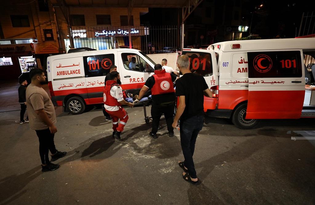 إصابتان إحداهما لطفل برصاص الاحتلال في بلدة بيت فوريك شرق نابلس