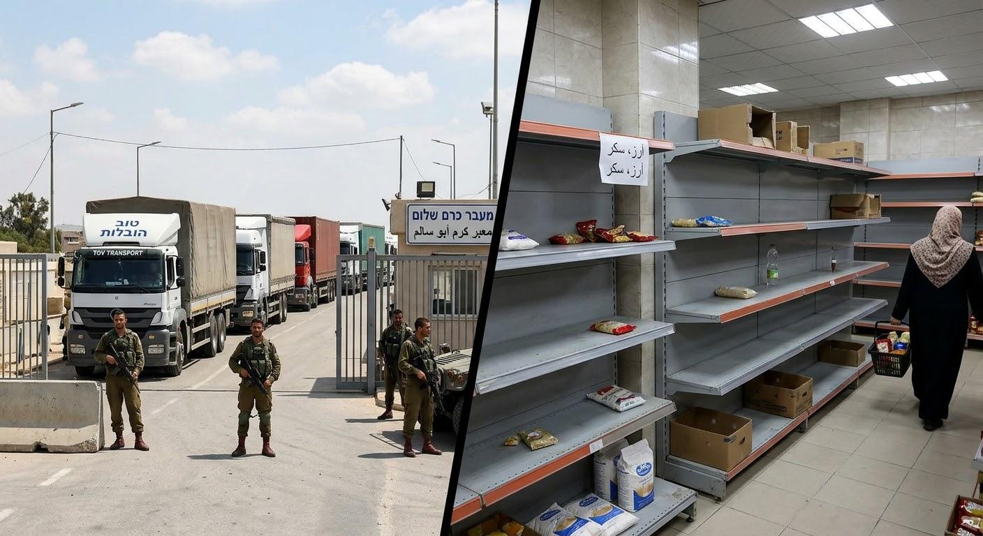 أسواق غزة في مهب الاستغلال.. اختفاء البضائع بين ليلة وضحاها وصرخات المواطنين من "حيتان الاحتكار"
