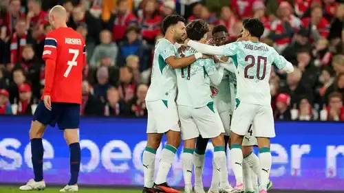 البرتغال تهزم النرويج 2-1 وتواصل الصدارة في غياب رونالدو