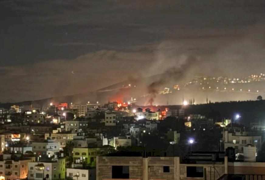 إصابات وإحراق منازل ومركبات بهجوم للمستعمرين على دير الحطب شرق نابلس