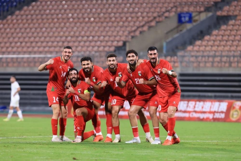 "الفدائي" يفوز على طاجيكستان برباعية وديًا