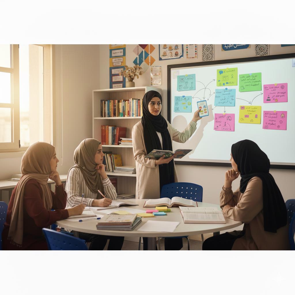 التدريس التبادلي: فن تحويل المتعلم من مُتلقٍّ صامت إلى قائدٍ فاعلٍ للفهم والحوار