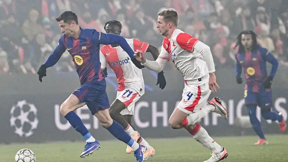 ببصمة البدلاء.. برشلونة يفلت من فخ سلافيا براج وينعش آمال التأهل المباشر