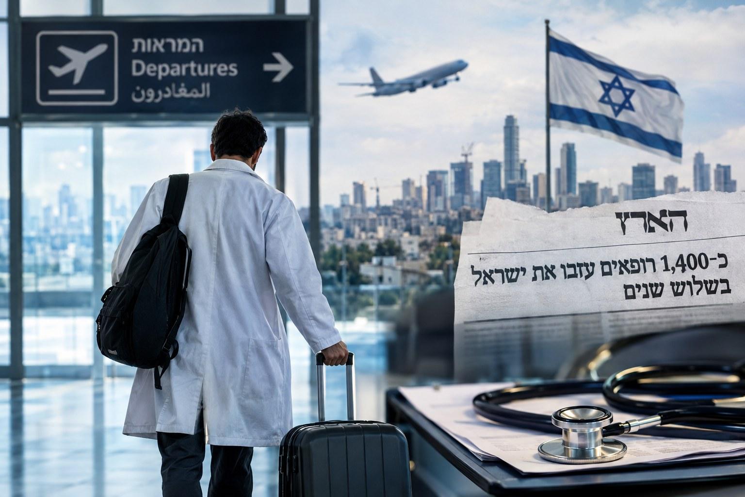 هجرة الأطباء من إسرائيل ترتفع 94%.. والطب النفسي بين أكثر التخصصات تضرراً