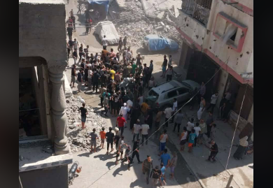 شهيد وجرحى جراء استهداف الاحتلال لمجموعة مواطنين غرب غزة