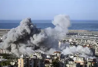 طيران الاحتلال يشن سلسلة غارات على شرق وجنوب لبنان