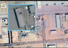 الاقمار الصناعية تظهر دخان بالإمارات وأضرار بقاعدة الطائرات الأمريكية بالسعودية