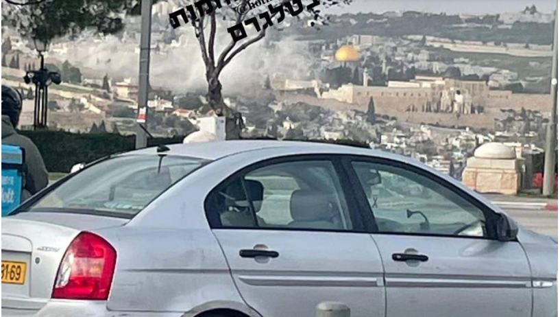 سقوط شظايا صاروخ إيراني قرب المسجد الأقصى