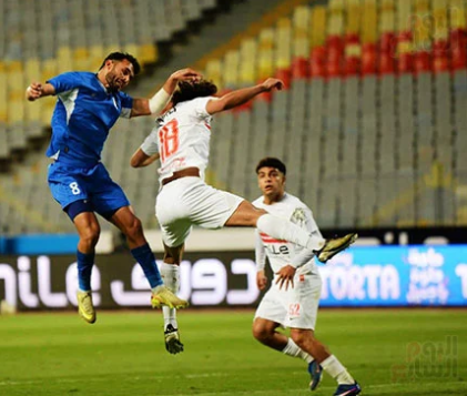 الزمالك يهزم سموحة بهدف الدباغ.. ونقطة واحدة تفصله عن التتويج بالدورى..