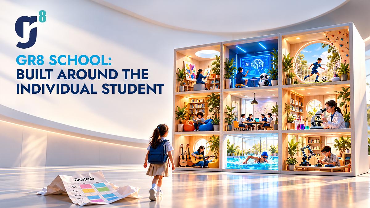 مجموعة جيمس للتعليم تكشف عن "GR8 School".. أول مزيج من نوعه على مستوى العالم يجمع بين الذكاء الاصطناعي والمعلمين وخبراء القطاعات المختلفة لإعادة ابتكار التعليم