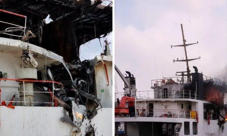 مقتل 4 بحارة وإصابة 4 بهجوم حوثي على سفينة في باب المندب
