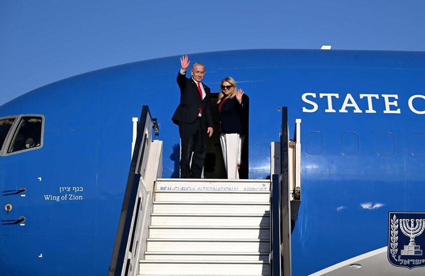 اقلاع طائرة نتنياهو "جناح صهيون" خارج إسرائيل وسط مخاوف من هجوم أمريكي على إيران