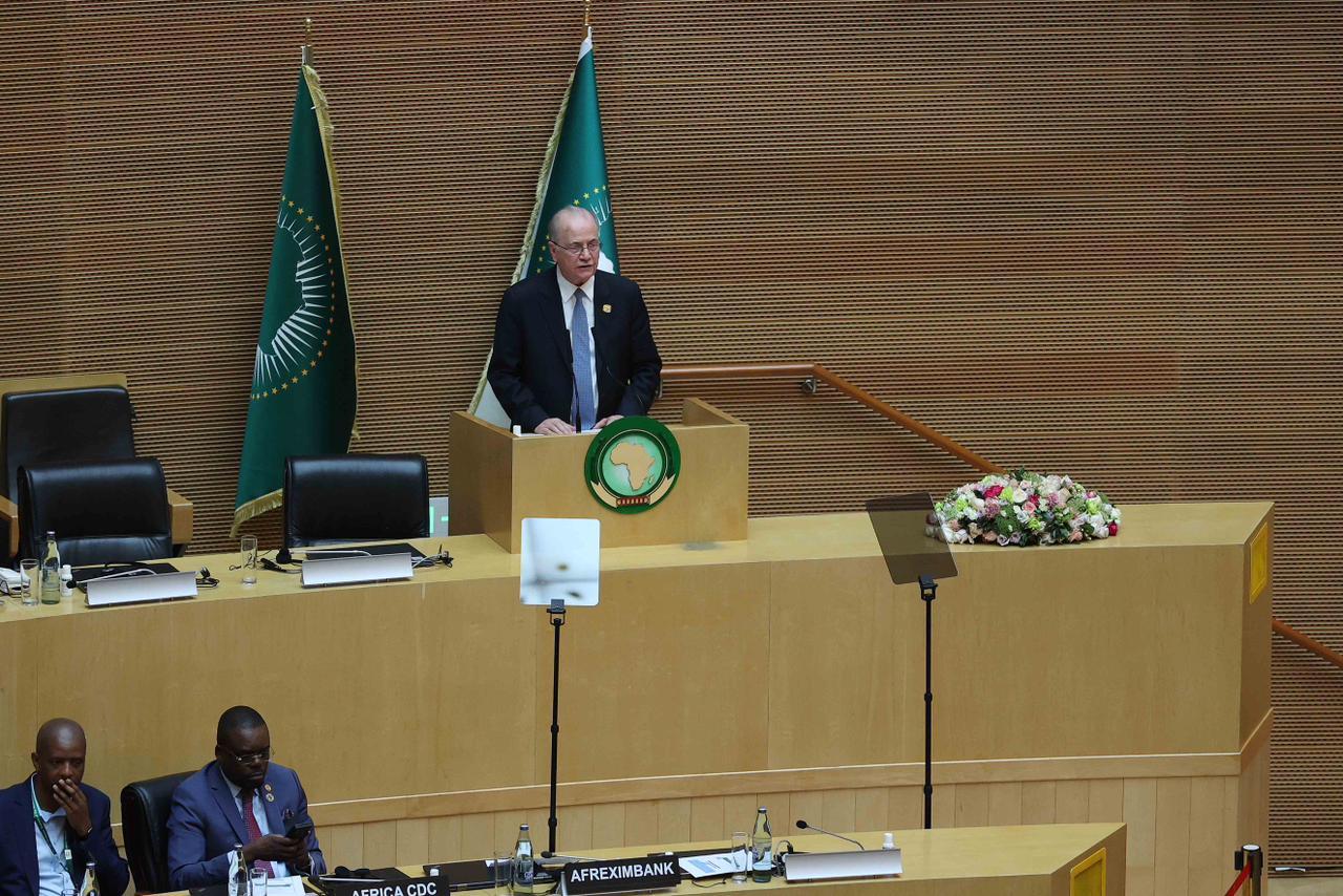 ممثلا عن الرئيس محمود عباس.. مصطفى يشارك في القمة التاسعة والثلاثين للاتحاد الأفريقي