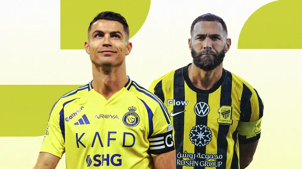 بين رونالدو وبنزيما.. من يهزم الآخر في معركة الوفاء؟