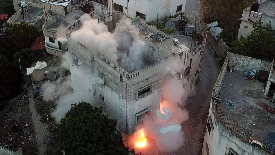 الاحتلال يفجر منزل الشهيد فاروق رمضان بقرية تِل في نابلس