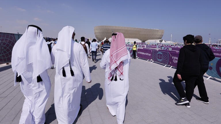 مشجع عربي ما في اسرائيل في فلسطين