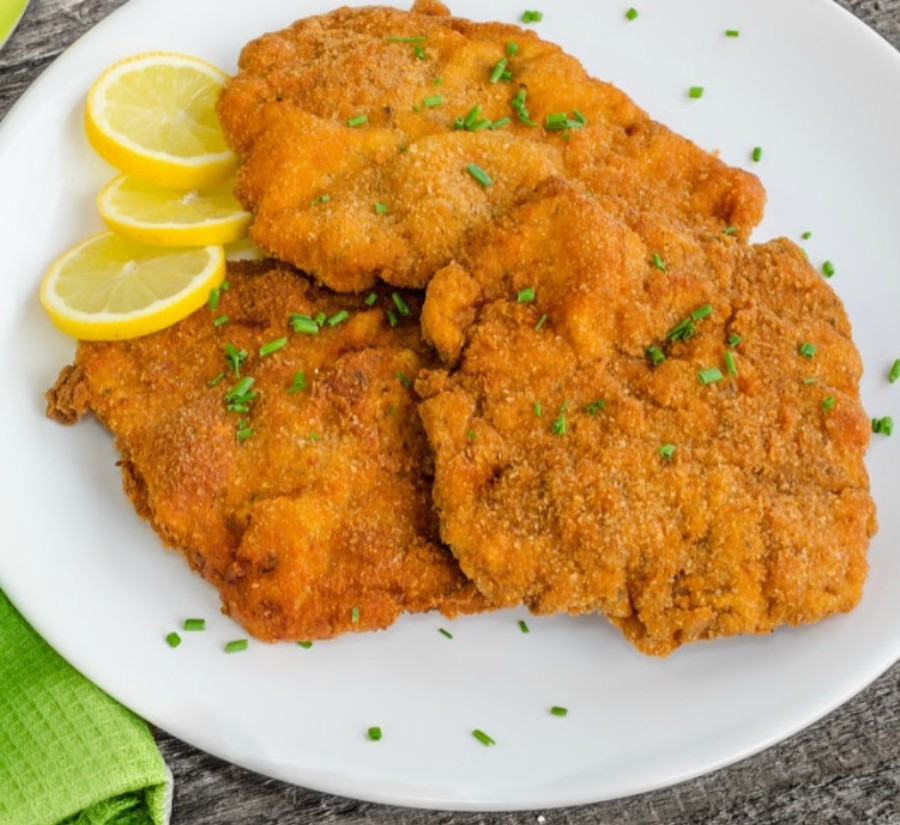 بفتيك دجاج مقلي