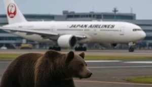 إغلاق مطار ياماغاتا باليابان بسبب دب.. إلغاء 12 رحلة جوية