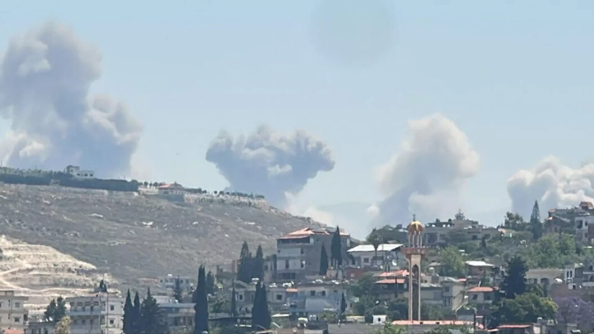 استشهاد لبناني إثر قصف الاحتلال مركبة في النبطية