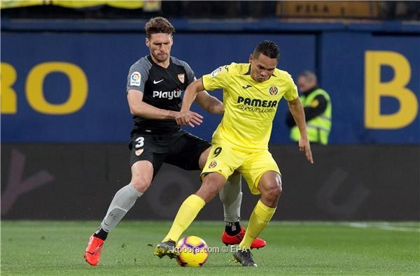 بالصور: فياريال يكرم وفادة أشبيلية بثلاثية قاسية