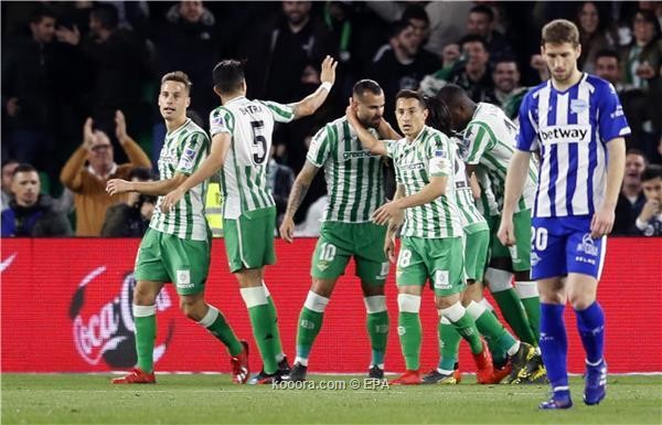 بالصور : بيتيس يحرم ألافيس من المربع الذهبي بالليجا