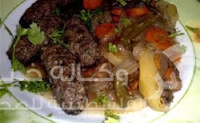 طريقة تحضير صينية كباب بالفرن