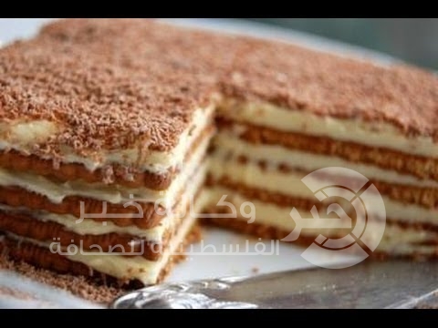 طريقة تحضير طبقات بسكويت بالنسكافيه