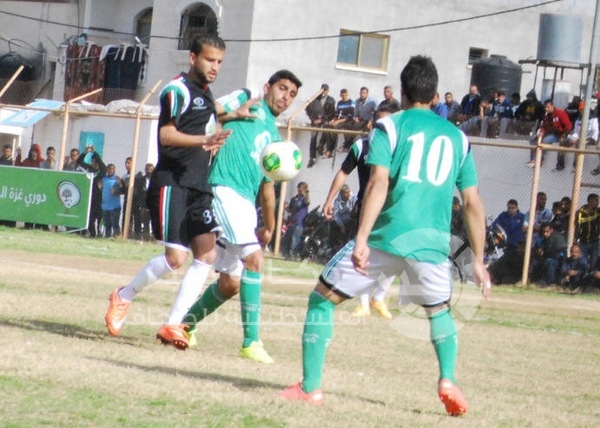 اكتسح اتحاد الشجاعية مضيفه خدمات رفح برباعية مقابل هدف وحيد