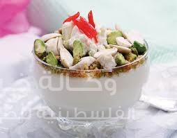 طريقة تحضير مهلبية جوز الهند