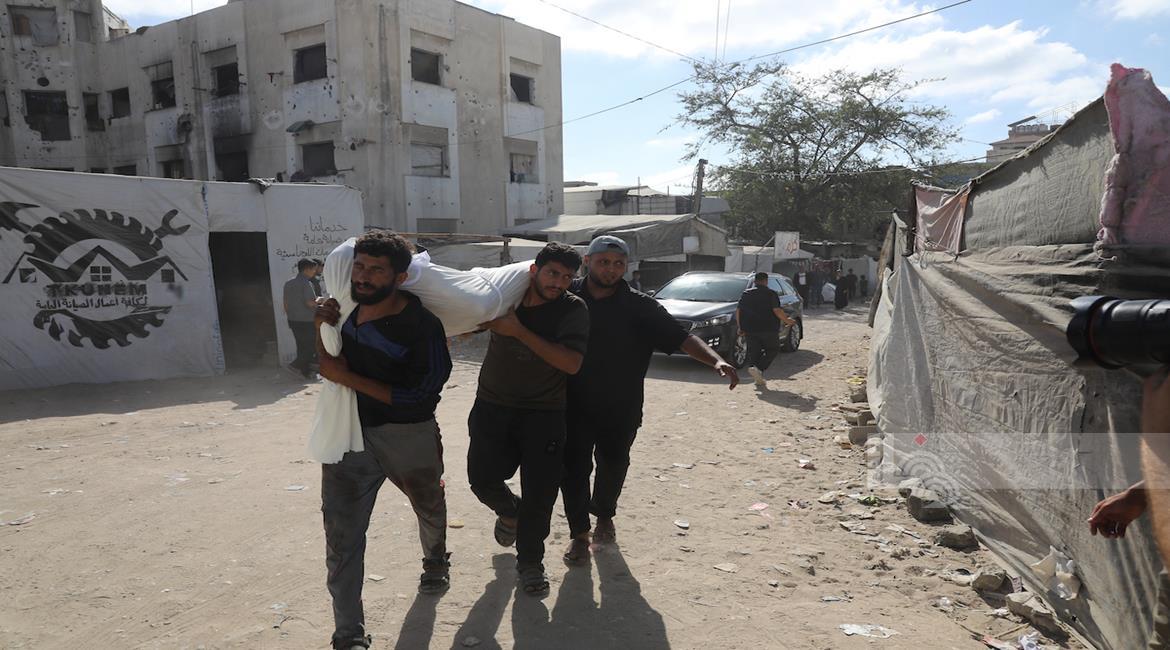 استشهاد مواطنة في الزوايدة وسط قطاع غزة