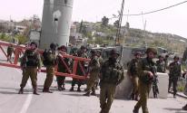 الاحتلال ينصب حاجز عسكري على مدخل قرى شمال غرب القدس